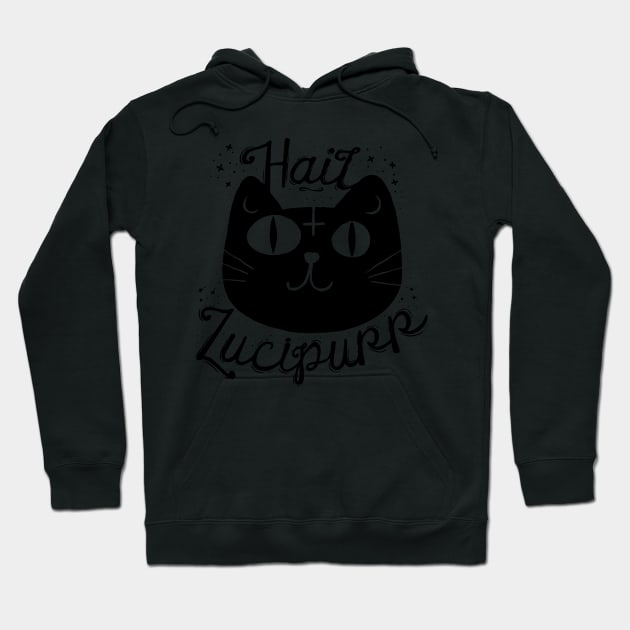 black cats Hoodie by Rondeboy